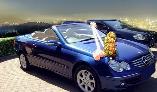 Mercedes Car for wedding